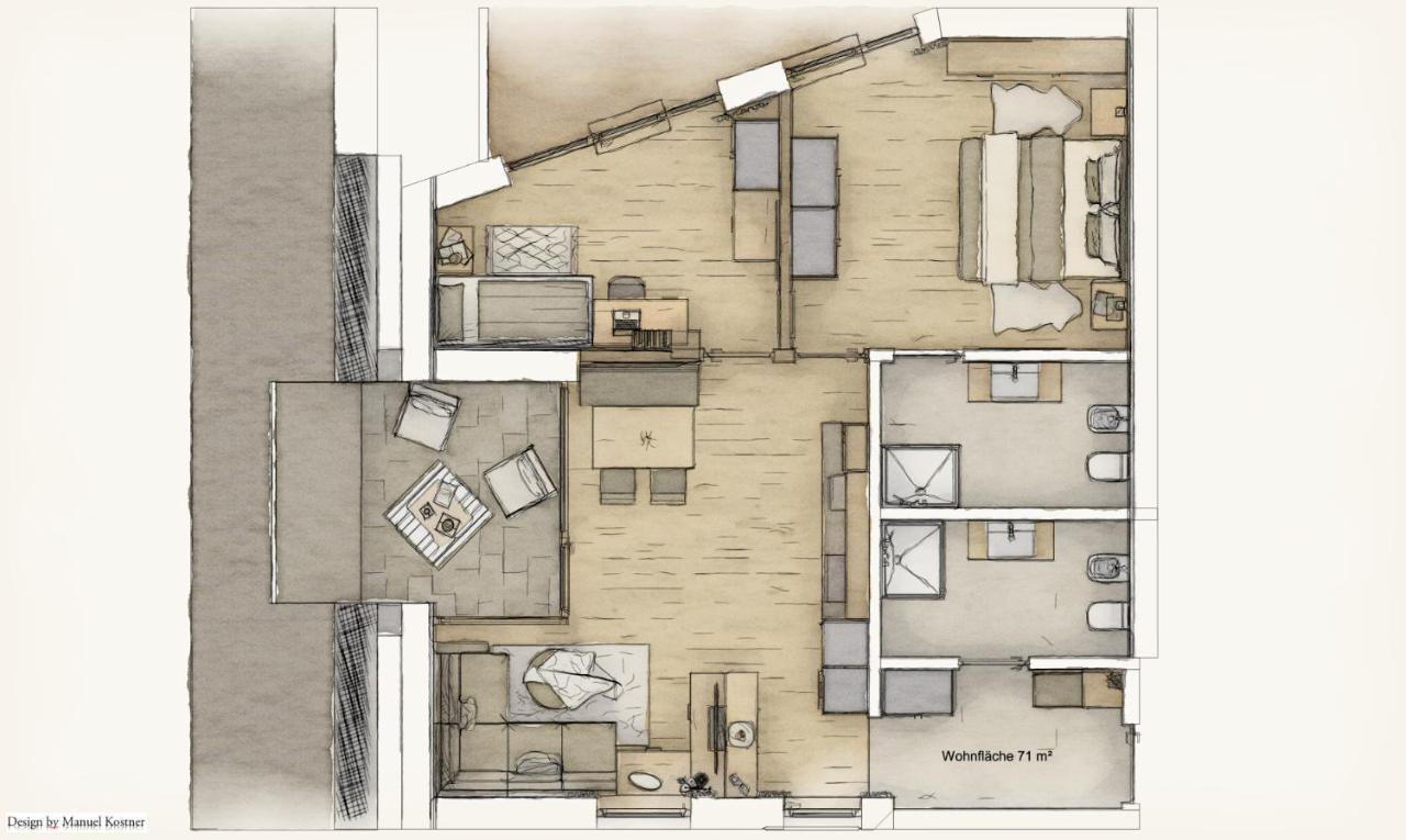 Appartements Pedescin Ortisei Exterior photo